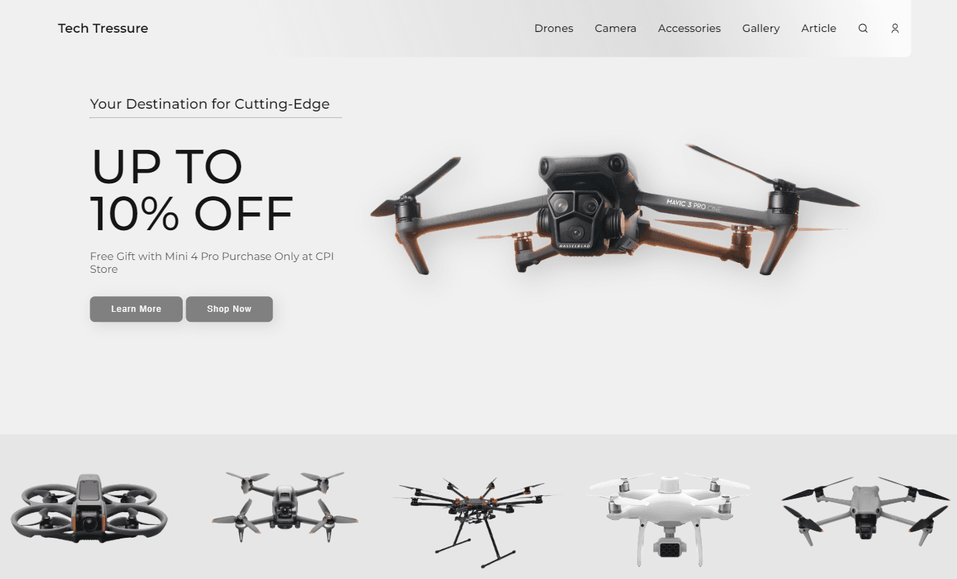 Project for Tech Tressure